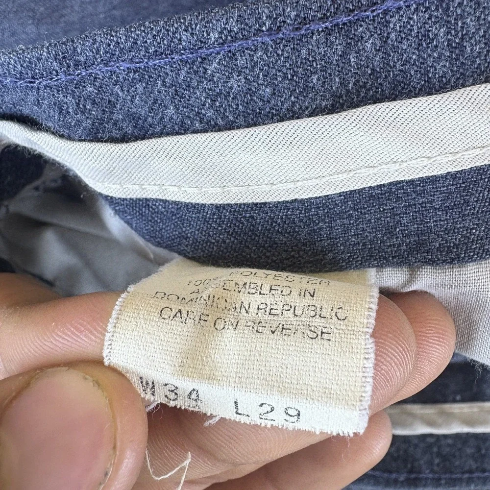 Levi's Action Slacks Dress Pants Mens 32x25 Gray Comfort Flat Front Straight Leg